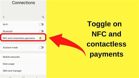 cellphone nfc reader|how to enable nfc on android.